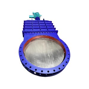 DN2000工業(yè)廢水處理電動(dòng)刀閘閥排矸、排渣